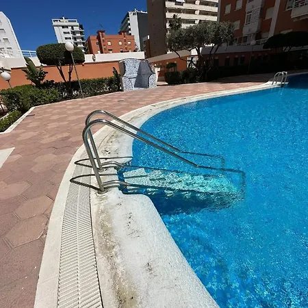Solo Familias 300m Playa Con Wifi Ac Y Piscina Apartment Playa de Gandia